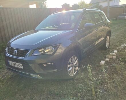 Серый Сеат Ateca, объемом двигателя 1.6 л и пробегом 62 тыс. км за 22500 $, фото 1 на Automoto.ua