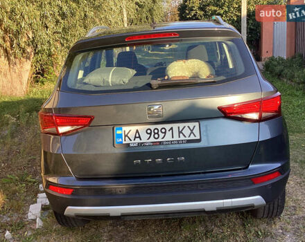 Серый Сеат Ateca, объемом двигателя 1.6 л и пробегом 62 тыс. км за 23500 $, фото 3 на Automoto.ua