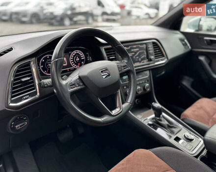 Сірий Сеат Ateca, об'ємом двигуна 1.6 л та пробігом 99 тис. км за 20500 $, фото 19 на Automoto.ua