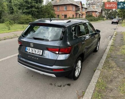 Серый Сеат Ateca, объемом двигателя 1.6 л и пробегом 56 тыс. км за 22500 $, фото 4 на Automoto.ua