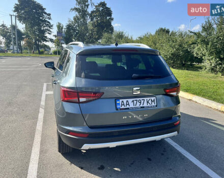 Серый Сеат Ateca, объемом двигателя 1.6 л и пробегом 84 тыс. км за 21000 $, фото 9 на Automoto.ua