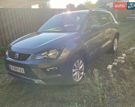 Серый Сеат Ateca, объемом двигателя 1.6 л и пробегом 62 тыс. км за 23500 $, фото 1 на Automoto.ua