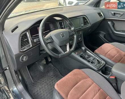 Серый Сеат Ateca, объемом двигателя 1.6 л и пробегом 80 тыс. км за 19500 $, фото 10 на Automoto.ua