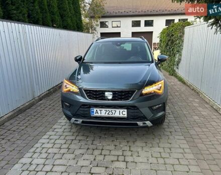 Серый Сеат Ateca, объемом двигателя 1.4 л и пробегом 92 тыс. км за 19700 $, фото 3 на Automoto.ua