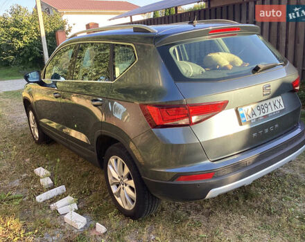 Серый Сеат Ateca, объемом двигателя 1.6 л и пробегом 62 тыс. км за 23500 $, фото 5 на Automoto.ua
