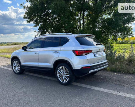 Сірий Сеат Ateca, об'ємом двигуна 1.6 л та пробігом 130 тис. км за 17700 $, фото 1 на Automoto.ua