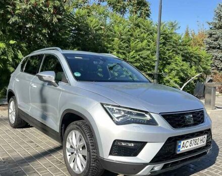 Серый Сеат Ateca, объемом двигателя 1.97 л и пробегом 176 тыс. км за 21999 $, фото 3 на Automoto.ua