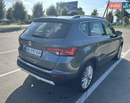 Серый Сеат Ateca, объемом двигателя 1.6 л и пробегом 84 тыс. км за 21000 $, фото 10 на Automoto.ua