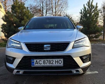 Серый Сеат Ateca, объемом двигателя 1.97 л и пробегом 181 тыс. км за 21999 $, фото 1 на Automoto.ua