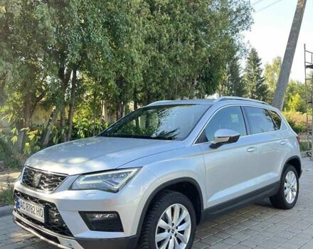 Серый Сеат Ateca, объемом двигателя 1.97 л и пробегом 176 тыс. км за 21999 $, фото 1 на Automoto.ua
