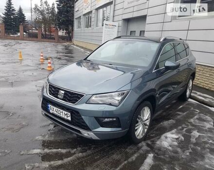 Серый Сеат Ateca, объемом двигателя 2 л и пробегом 102 тыс. км за 24900 $, фото 2 на Automoto.ua