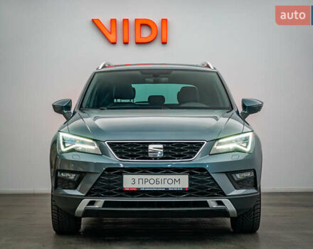 Серый Сеат Ateca, объемом двигателя 1.6 л и пробегом 88 тыс. км за 22953 $, фото 4 на Automoto.ua