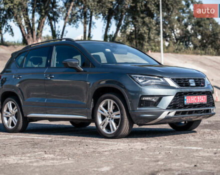 Сірий Сеат Ateca, об'ємом двигуна 1.97 л та пробігом 154 тис. км за 24500 $, фото 7 на Automoto.ua
