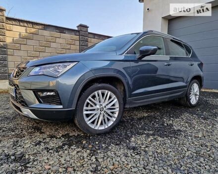 Сірий Сеат Ateca, об'ємом двигуна 2 л та пробігом 180 тис. км за 21800 $, фото 18 на Automoto.ua