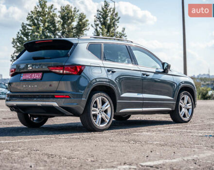 Сірий Сеат Ateca, об'ємом двигуна 1.97 л та пробігом 154 тис. км за 24500 $, фото 5 на Automoto.ua