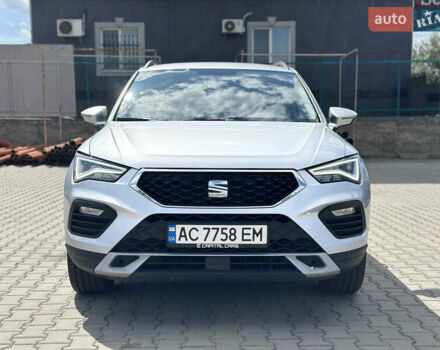 Серый Сеат Ateca, объемом двигателя 1.5 л и пробегом 61 тыс. км за 22500 $, фото 1 на Automoto.ua
