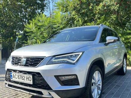 Серый Сеат Ateca, объемом двигателя 1.97 л и пробегом 175 тыс. км за 21999 $, фото 1 на Automoto.ua