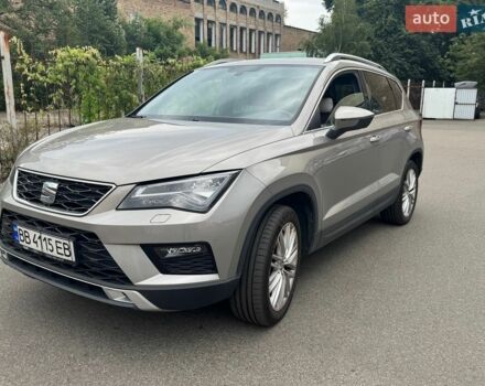 Серый Сеат Ateca, объемом двигателя 1.6 л и пробегом 69 тыс. км за 23500 $, фото 1 на Automoto.ua