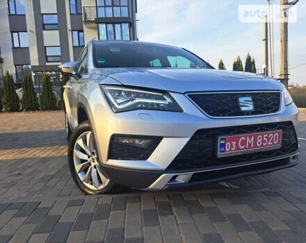 Серый Сеат Ateca, объемом двигателя 2 л и пробегом 173 тыс. км за 22800 $, фото 1 на Automoto.ua