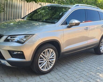 Серый Сеат Ateca, объемом двигателя 1.6 л и пробегом 96 тыс. км за 18500 $, фото 1 на Automoto.ua