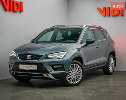 Серый Сеат Ateca, объемом двигателя 1.6 л и пробегом 88 тыс. км за 22953 $, фото 1 на Automoto.ua