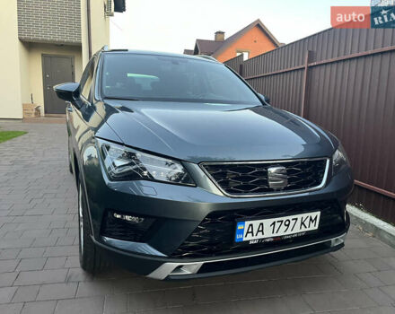 Серый Сеат Ateca, объемом двигателя 1.6 л и пробегом 80 тыс. км за 20400 $, фото 1 на Automoto.ua
