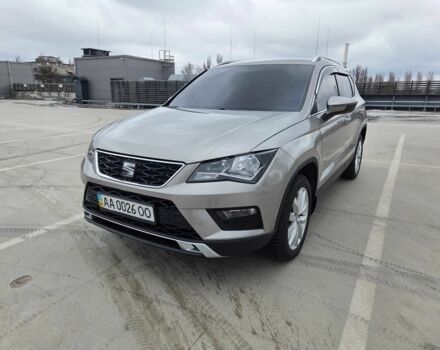 Серый Сеат Ateca, объемом двигателя 1.6 л и пробегом 110 тыс. км за 17900 $, фото 1 на Automoto.ua