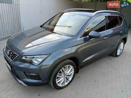 Серый Сеат Ateca, объемом двигателя 1.6 л и пробегом 128 тыс. км за 20300 $, фото 1 на Automoto.ua