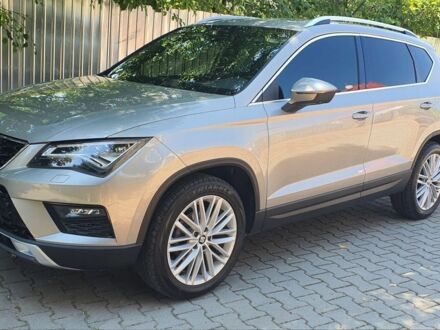 Сірий Сеат Ateca, об'ємом двигуна 1.6 л та пробігом 96 тис. км за 18750 $, фото 1 на Automoto.ua