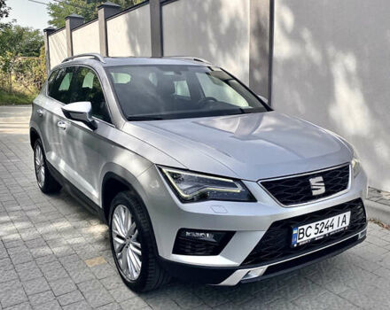 Сірий Сеат Ateca, об'ємом двигуна 1.6 л та пробігом 76 тис. км за 21500 $, фото 1 на Automoto.ua