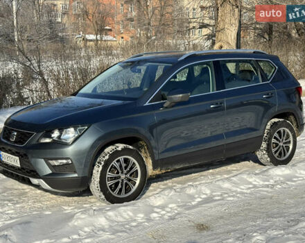 Серый Сеат Ateca, объемом двигателя 1.6 л и пробегом 185 тыс. км за 19500 $, фото 1 на Automoto.ua