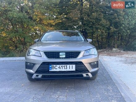 Сірий Сеат Ateca, об'ємом двигуна 1.6 л та пробігом 69 тис. км за 20700 $, фото 1 на Automoto.ua