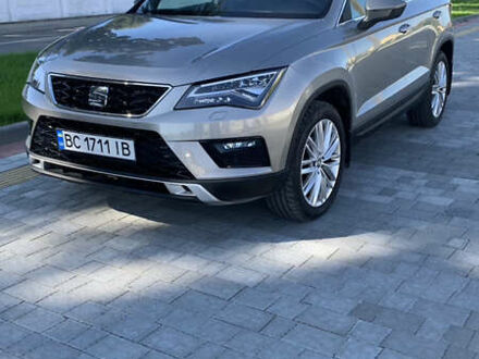 Серый Сеат Ateca, объемом двигателя 1.6 л и пробегом 81 тыс. км за 22000 $, фото 1 на Automoto.ua