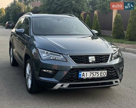 Сірий Сеат Ateca, об'ємом двигуна 1.6 л та пробігом 114 тис. км за 21500 $, фото 1 на Automoto.ua