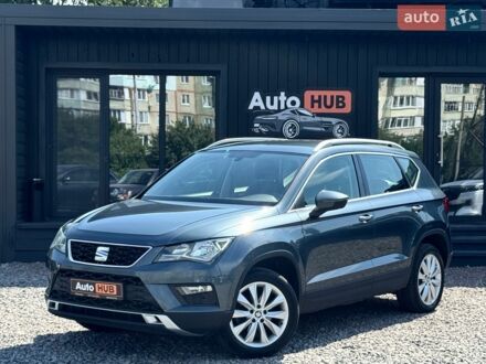Сірий Сеат Ateca, об'ємом двигуна 1.6 л та пробігом 188 тис. км за 16700 $, фото 1 на Automoto.ua