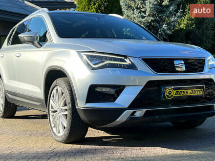 Серый Сеат Ateca, объемом двигателя 1.6 л и пробегом 78 тыс. км за 20900 $, фото 1 на Automoto.ua