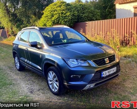 Серый Сеат Ateca, объемом двигателя 1.6 л и пробегом 62 тыс. км за 23300 $, фото 1 на Automoto.ua