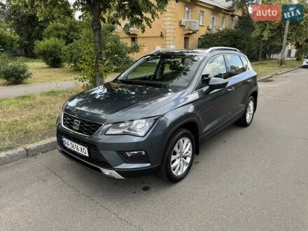 Сеат Ateca 2018 в Киеве на Automoto.ua Серый Сеат Ateca, объемом двигателя 1.6 л и пробегом 56 тыс. км за 22500 $, фото 1 на Automoto.ua