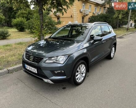 Сірий Сеат Ateca, об'ємом двигуна 1.6 л та пробігом 56 тис. км за 22500 $, фото 1 на Automoto.ua