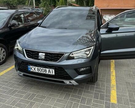 Сірий Сеат Ateca, об'ємом двигуна 1.6 л та пробігом 112 тис. км за 20900 $, фото 1 на Automoto.ua