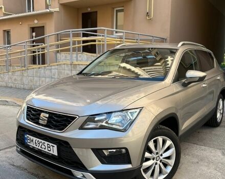 Серый Сеат Ateca, объемом двигателя 1.6 л и пробегом 94 тыс. км за 18200 $, фото 1 на Automoto.ua