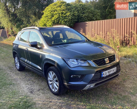 Сірий Сеат Ateca, об'ємом двигуна 1.6 л та пробігом 62 тис. км за 23500 $, фото 1 на Automoto.ua