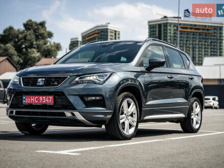 Серый Сеат Ateca, объемом двигателя 1.97 л и пробегом 154 тыс. км за 24400 $, фото 1 на Automoto.ua
