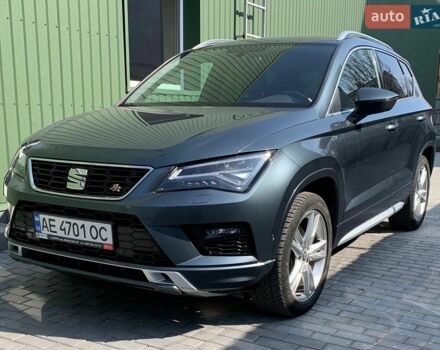 Серый Сеат Ateca, объемом двигателя 1.97 л и пробегом 38 тыс. км за 26000 $, фото 1 на Automoto.ua