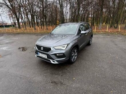 Серый Сеат Ateca, объемом двигателя 1.4 л и пробегом 31 тыс. км за 29500 $, фото 1 на Automoto.ua