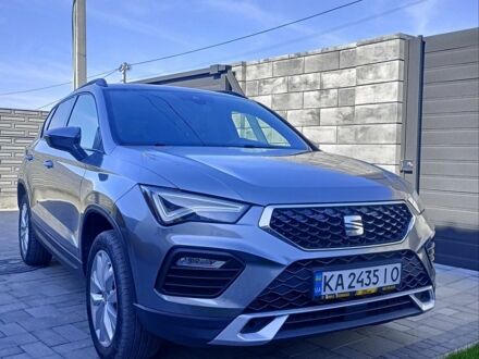 Серый Сеат Ateca, объемом двигателя 1.97 л и пробегом 34 тыс. км за 23500 $, фото 1 на Automoto.ua