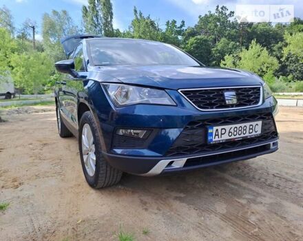 Синий Сеат Ateca, объемом двигателя 1.6 л и пробегом 210 тыс. км за 17600 $, фото 14 на Automoto.ua