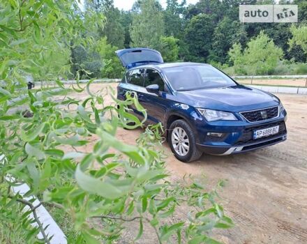 Синій Сеат Ateca, об'ємом двигуна 1.6 л та пробігом 210 тис. км за 17600 $, фото 8 на Automoto.ua