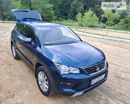 Синий Сеат Ateca, объемом двигателя 1.6 л и пробегом 210 тыс. км за 17600 $, фото 7 на Automoto.ua