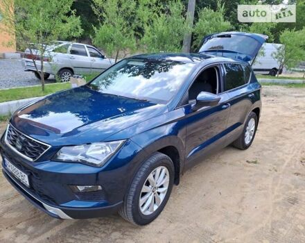 Синій Сеат Ateca, об'ємом двигуна 1.6 л та пробігом 210 тис. км за 17600 $, фото 6 на Automoto.ua